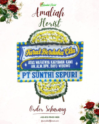 Papan Bunga Duka di Talawi