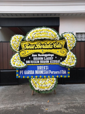 Papan Bunga Duka di Talawi