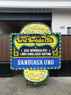 Papan Bunga Duka di Talawi
